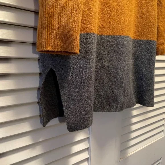 Madewell Kent Long Sleeve Patch Pocket Open Cardigan Sweater Top Oversized XXS - Picture 7 of 9